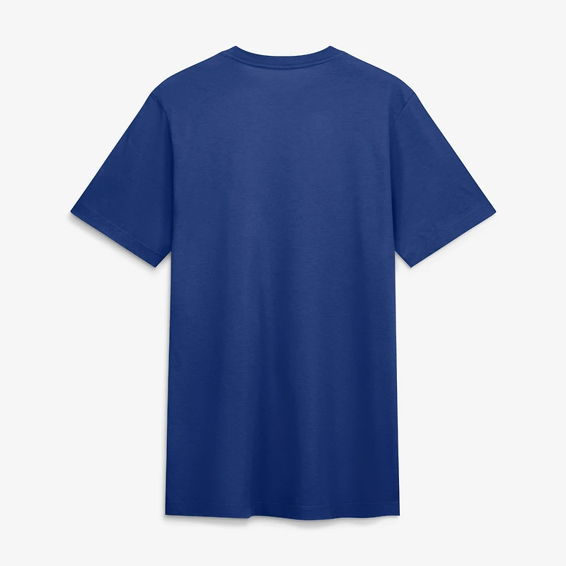 T-shirt Nike Royal Los Angeles Dodgers Tri-Blend Logo pour homme