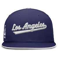 Casquette ajustée Nike Royal Los Angeles Dodgers True Performance pour homme