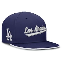Casquette ajustée Nike Royal Los Angeles Dodgers True Performance pour homme