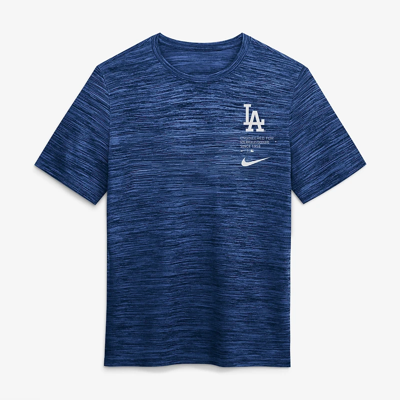 Men's Nike Royal Los Angeles Dodgers Velocity Dri-FIT T-Shirt