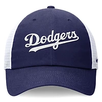 Casquette de camionneur ajustable Nike Royal Los Angeles Dodgers Wordmark pour homme