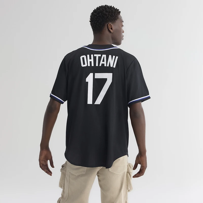 Maillot de joueur Nike Shohei Ohtani Los Angeles Dodgers Fashion Black Out pour homme