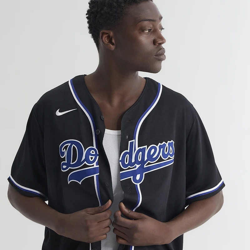 Maillot de joueur Nike Shohei Ohtani Los Angeles Dodgers Fashion Black Out pour homme