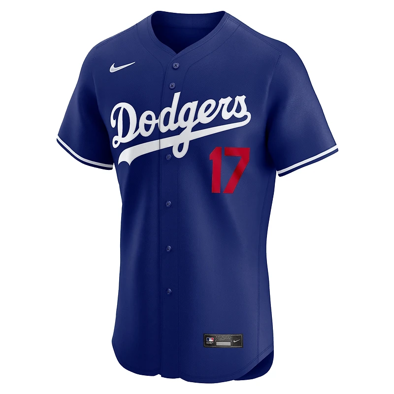 Men's Nike Shohei Ohtani Royal Los Angeles Dodgers Alternate 2 Elite Jersey