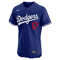 Men's Nike Shohei Ohtani Royal Los Angeles Dodgers Alternate 2 Elite Jersey