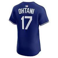 Men's Nike Shohei Ohtani Royal Los Angeles Dodgers Alternate 2 Elite Jersey
