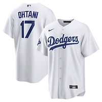 Maillot réplique domicile Nike Shohei Ohtani blanc des Dodgers de Los Angeles