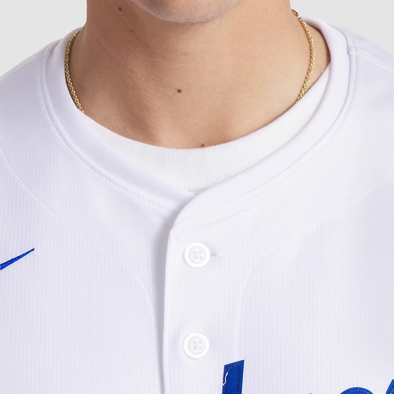Maillot de joueur Nike Shohei Ohtani pour homme, blanc, édition limitée, domicile des Los Angeles Dodgers