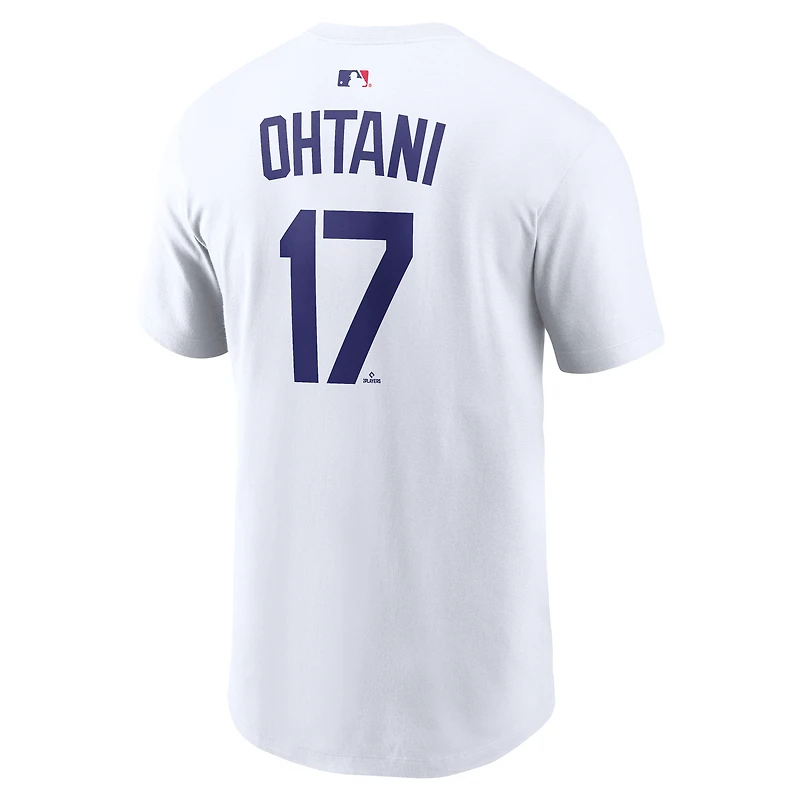 Men's Nike Shohei Ohtani Los Angeles Dodgers Name & Number T-Shirt