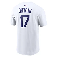 Men's Nike Shohei Ohtani Los Angeles Dodgers Name & Number T-Shirt