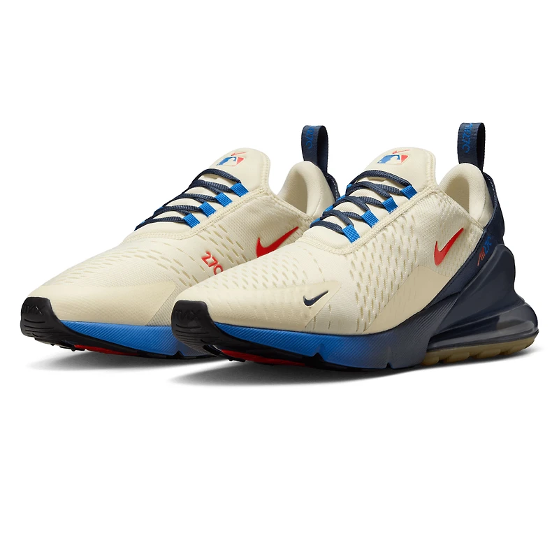 Baskets Nike Air Max 270 City Connect 2025 pour homme, couleur beige, des Los Angeles Dodgers