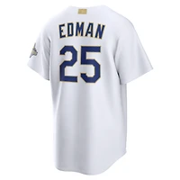 Maillot de stade Nike Tommy Edman blanc Los Angeles Dodgers Collection Or 2026 pour homme