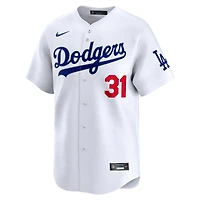 Maillot de joueur Nike Tyler Glasnow blanc Los Angeles Dodgers Home Limited pour homme
