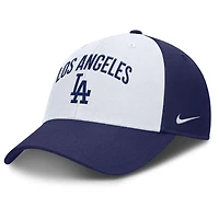 Men's Nike White/Royal Los Angeles Dodgers Club Performance Adjustable Hat