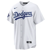 Men's Nike  White Los Angeles Dodgers 2025 World Series Champions Home Replica Jersey