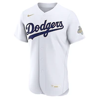 Maillot authentique Nike blanc Los Angeles Dodgers Collection Or 2026 pour homme