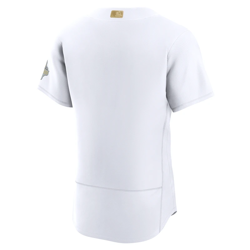 Maillot authentique Nike blanc Los Angeles Dodgers Collection Or 2026 pour homme