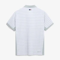 Men's Nike Royal Los Angeles Dodgers Authentic Collection Striped Victory Dri-FIT Polo
