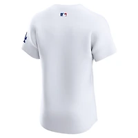 Maillot Nike blanc domicile Elite des Los Angeles Dodgers pour homme