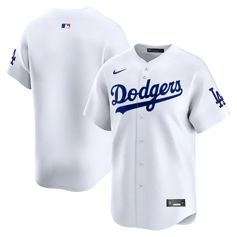 Maillot Nike Los Angeles Dodgers Domicile Limité Blanc pour Homme