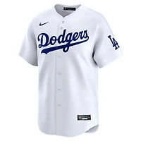 Maillot Nike Los Angeles Dodgers Domicile Limité Blanc pour Homme