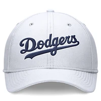 Casquette Nike Performance Flex blanche des Los Angeles Dodgers pour homme