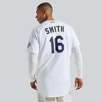 Maillot authentique Nike Will Smith blanc Los Angeles Dodgers Collection Or 2026 pour homme