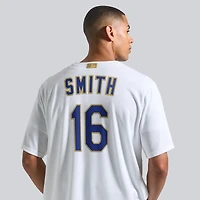 Men's Nike Will Smith White Los Angeles Dodgers 2026 Gold Collection Stadium Jersey