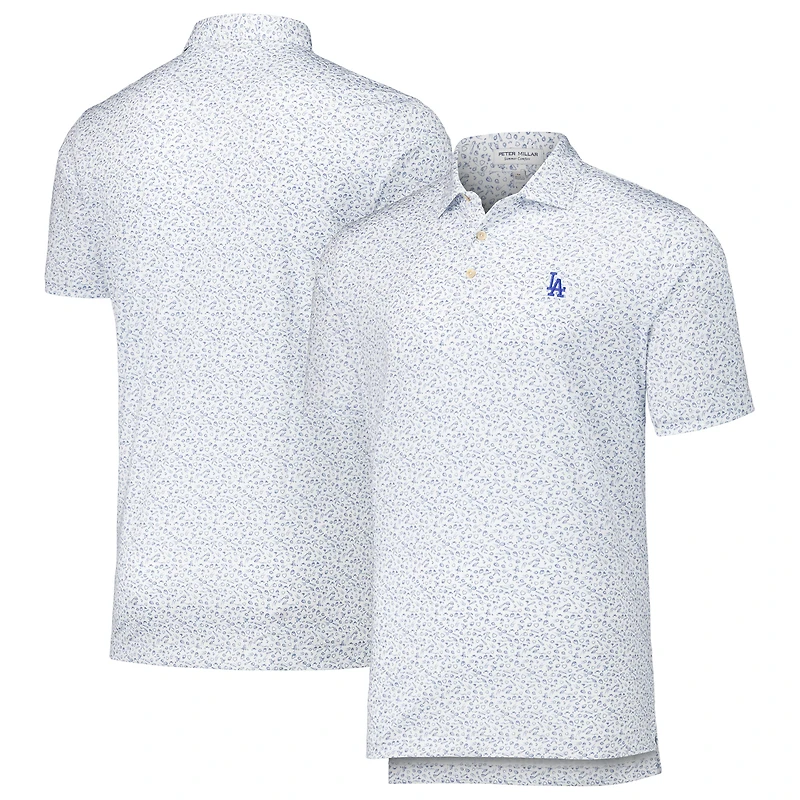 V110136 Dodgrs BLANC BATTER UP PERFORMANCE JERSEY POLO POLMEN MA24CEK32S-LAD #5