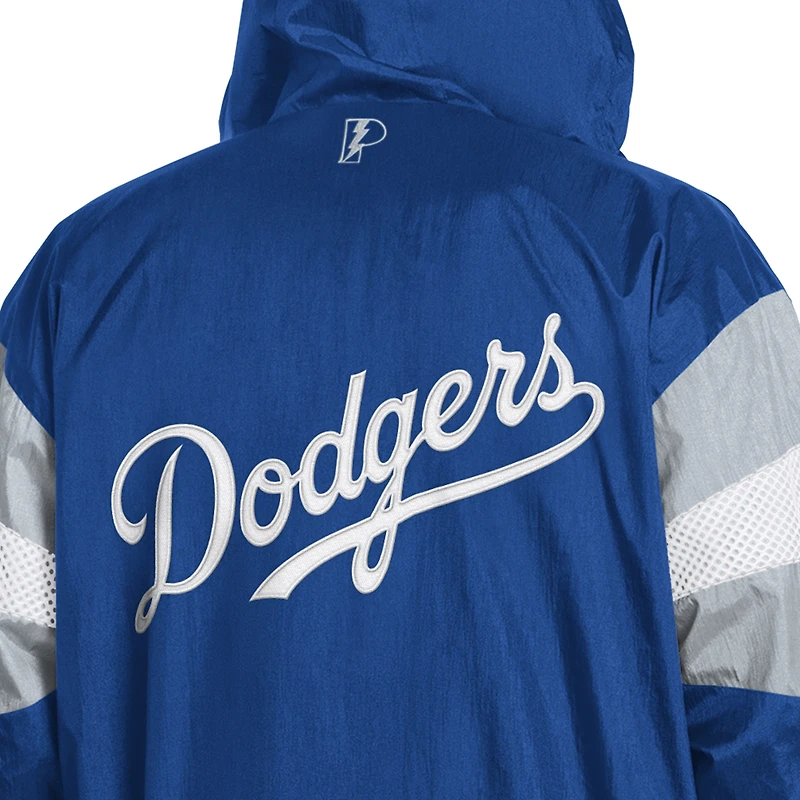 Men's Pro Player Royal/Gray Los Angeles Dodgers Legacy Lightweight Full-Zip Hooded Jacket