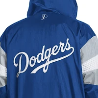Men's Pro Player Royal/Gray Los Angeles Dodgers Legacy Lightweight Full-Zip Hooded Jacket