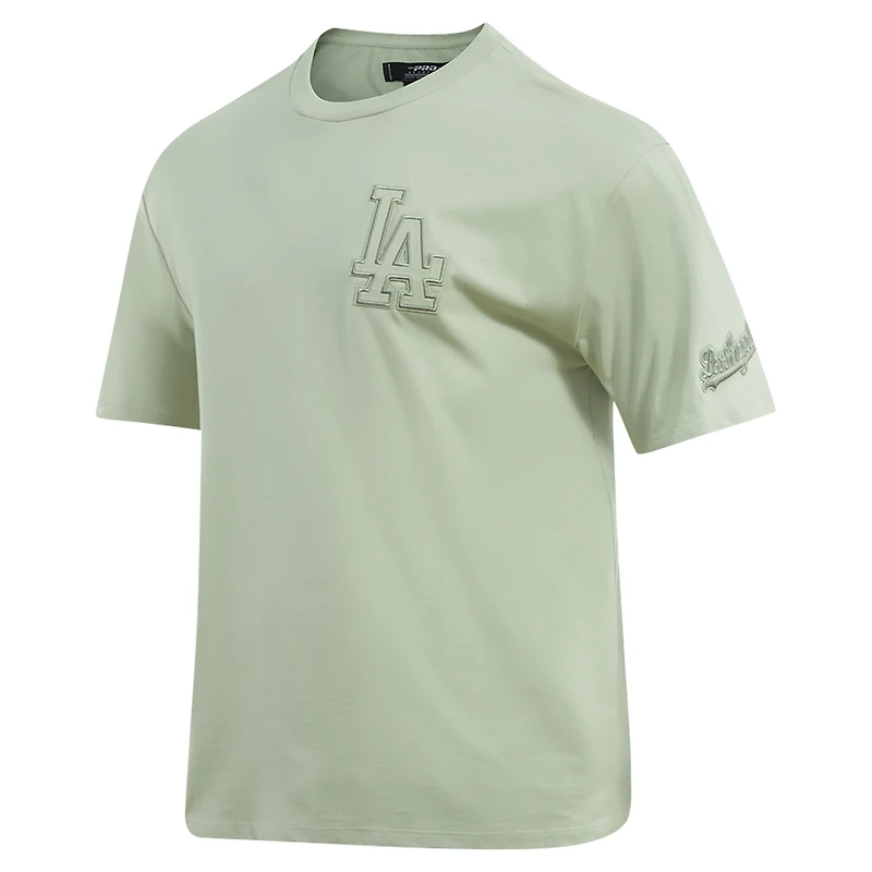 T-shirt neutre à épaules tombantes Pro Standard Olive des Los Angeles Dodgers pour hommes