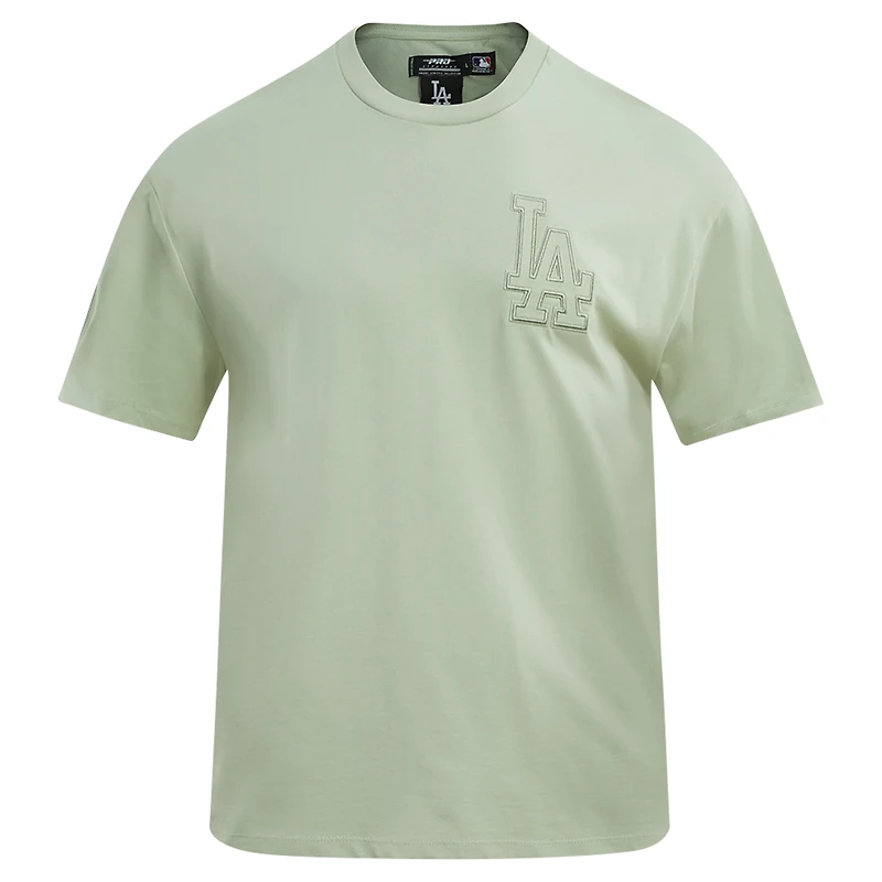 T-shirt neutre à épaules tombantes Pro Standard Olive des Los Angeles Dodgers pour hommes