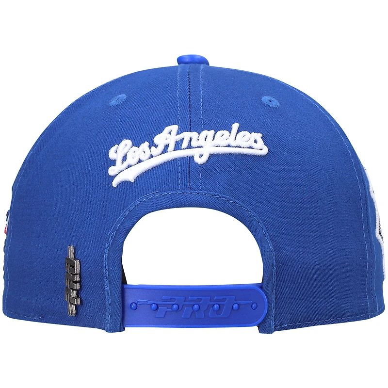 Casquette snapback en laine Pro Standard Royal Los Angeles Dodgers All-Star Multi Hit pour homme