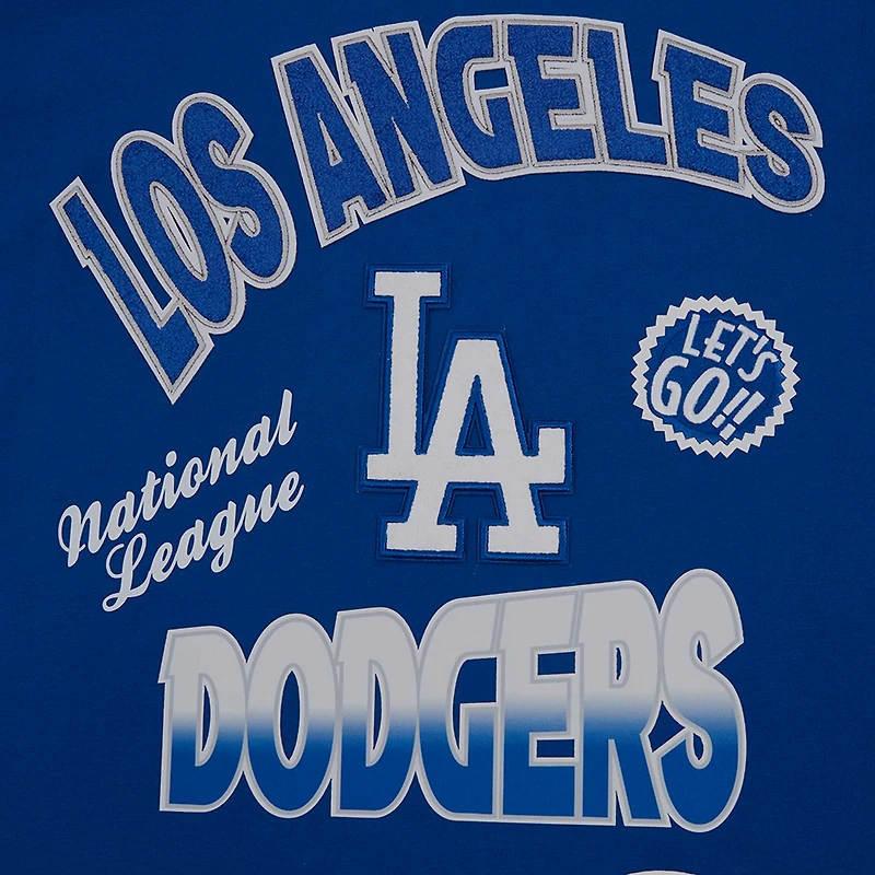 T-shirt à épaules tombantes Turn It Up pour homme Pro Standard Royal Los Angeles Dodgers