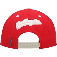Casquette Snapback Pro Standard Los Angeles Dodgers Strawberry Ice Cream Drip pour homme, blanc/rouge