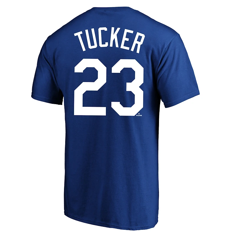 Men's Profile Kyle Tucker Royal Los Angeles Dodgers Big & Tall Player Name Number T-Shirt