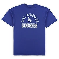 Men's Profile Los Angeles Dodgers Big & Tall T-Shirt Shorts Combo Set