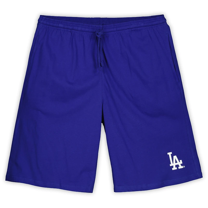 Men's Profile Los Angeles Dodgers Big & Tall T-Shirt Shorts Combo Set