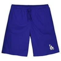 Men's Profile Los Angeles Dodgers Big & Tall T-Shirt Shorts Combo Set