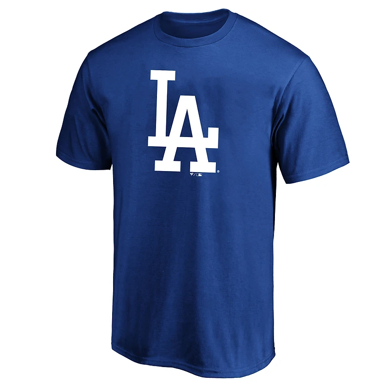 Men's Profile Royal Los Angeles Dodgers Big & Tall Primary Logo T-Shirt