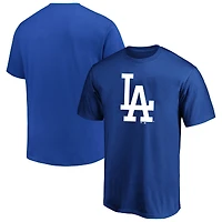 Profil Royal Los Angeles Dodgers Big & Tall T-shirt avec logo principal pour homme
