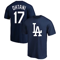 Men's Fanatics Shohei Ohtani Royal Los Angeles Dodgers Big & Tall Name Number T-Shirt