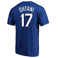 Men's Profile Shohei Ohtani Royal Los Angeles Dodgers Big & Tall Name Number T-Shirt