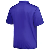 Men's Profile White/Royal Los Angeles Dodgers Big & Tall Two-Pack Solid Polo Set