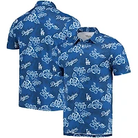 Polo Performance Reyn Spooner Royal Los Angeles Dodgers pour homme