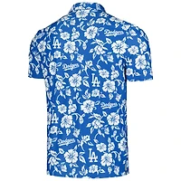 Polo Performance Pua Reyn Spooner Royal Los Angeles Dodgers pour hommes