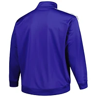 Veste de survêtement en tricot Big & Tall Royal Los Angeles Dodgers pour homme