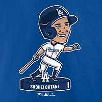 Men's  Royal Los Angeles Dodgers Bobblehead T-Shirt