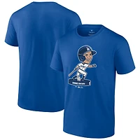 Men's  Royal Los Angeles Dodgers Bobblehead T-Shirt